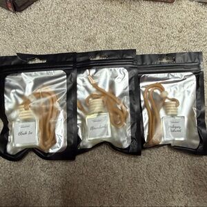 3 Ember water black ice flowerbomb mahogany teakwood scents